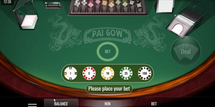 Aturan Dasar pada Permainan Pai Gow